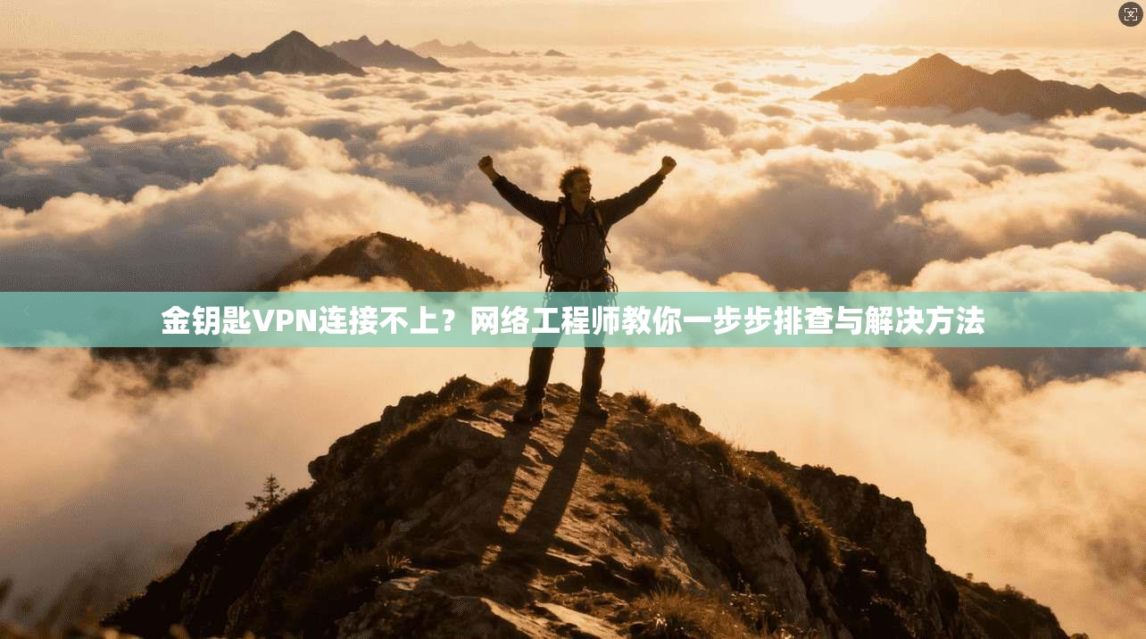 金钥匙VPN连接不上?网络工程师教你一步步排查与解决方法 金钥匙VPN连接不上?网络工程师教你一步步排查与解决方法