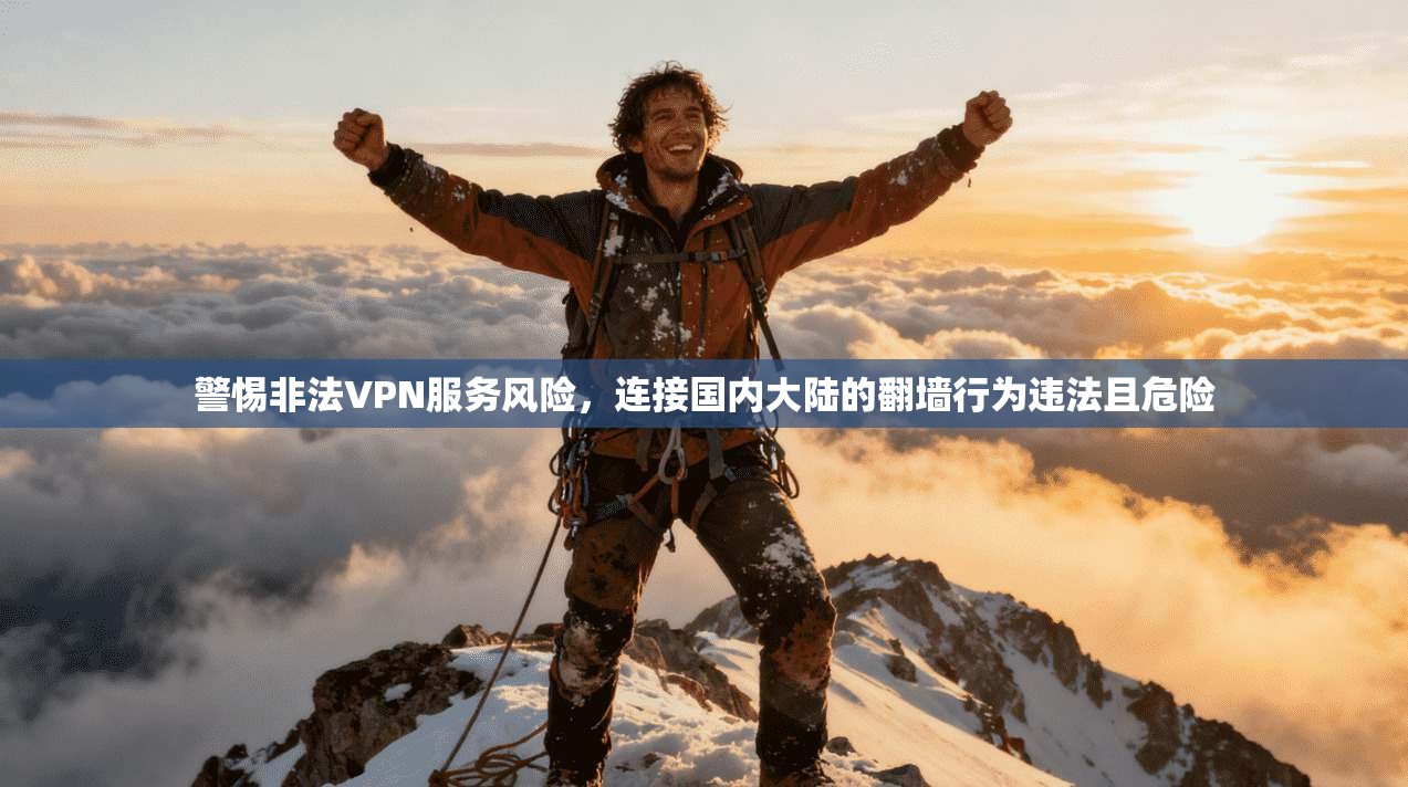 警惕非法VPN服务风险,连接国内大陆的翻墙行为违法且危险 警惕非法VPN服务风险,连接国内大陆的翻墙行为违法且危险