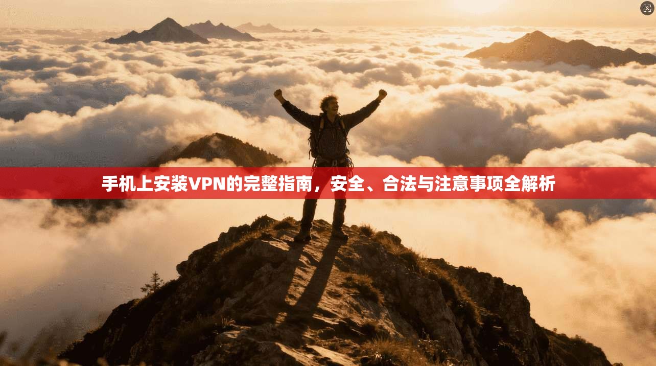 手机上安装VPN的完整指南,安全、合法与注意事项全解析 手机上安装VPN的完整指南,安全、合法与注意事项全解析