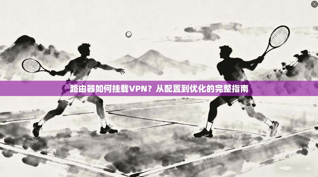 路由器如何挂载VPN？从配置到优化的完整指南